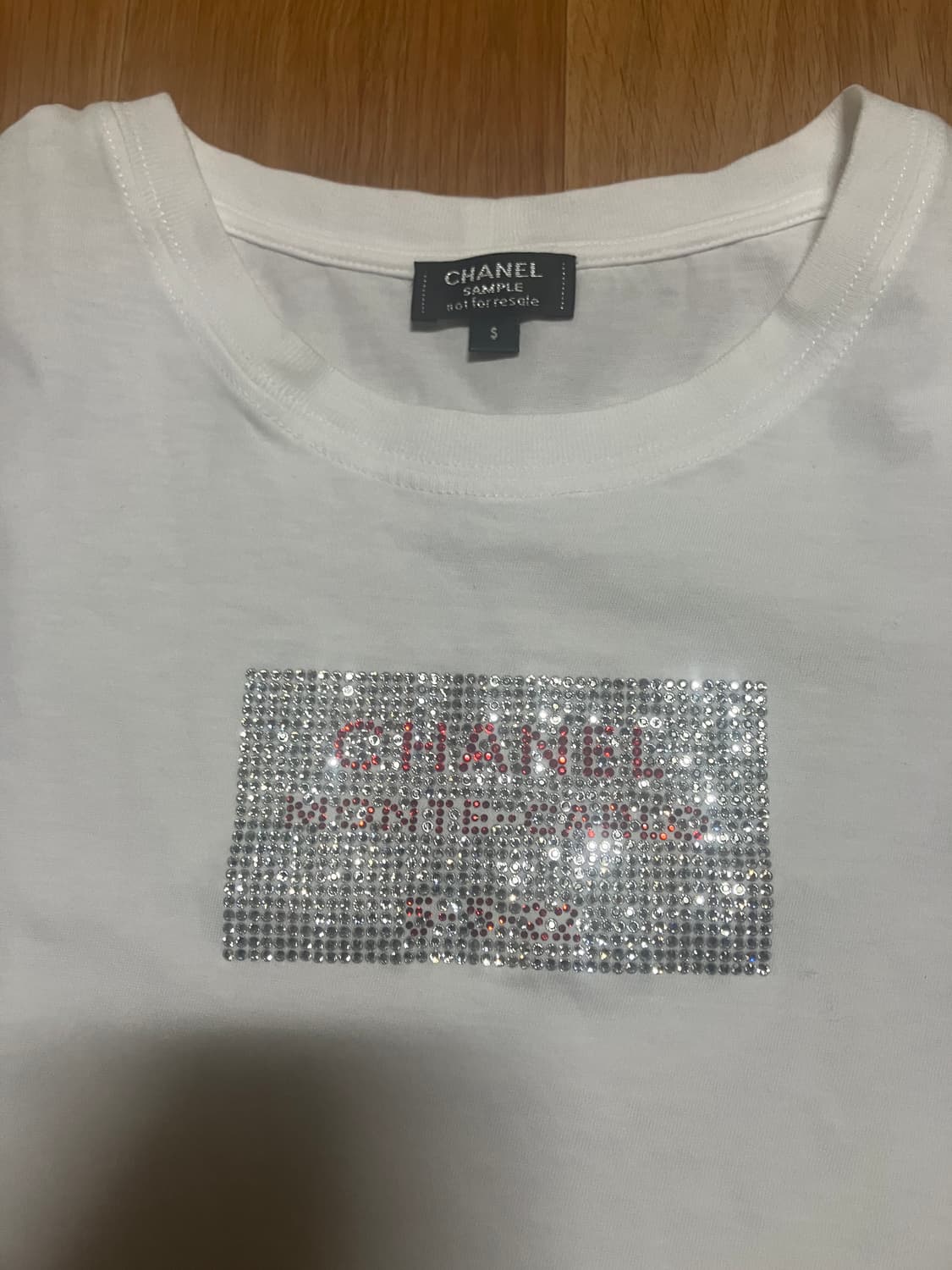 샤넬 22SS 크리스탈 몬테 카를로 반팔 티셔츠  상품이미지2