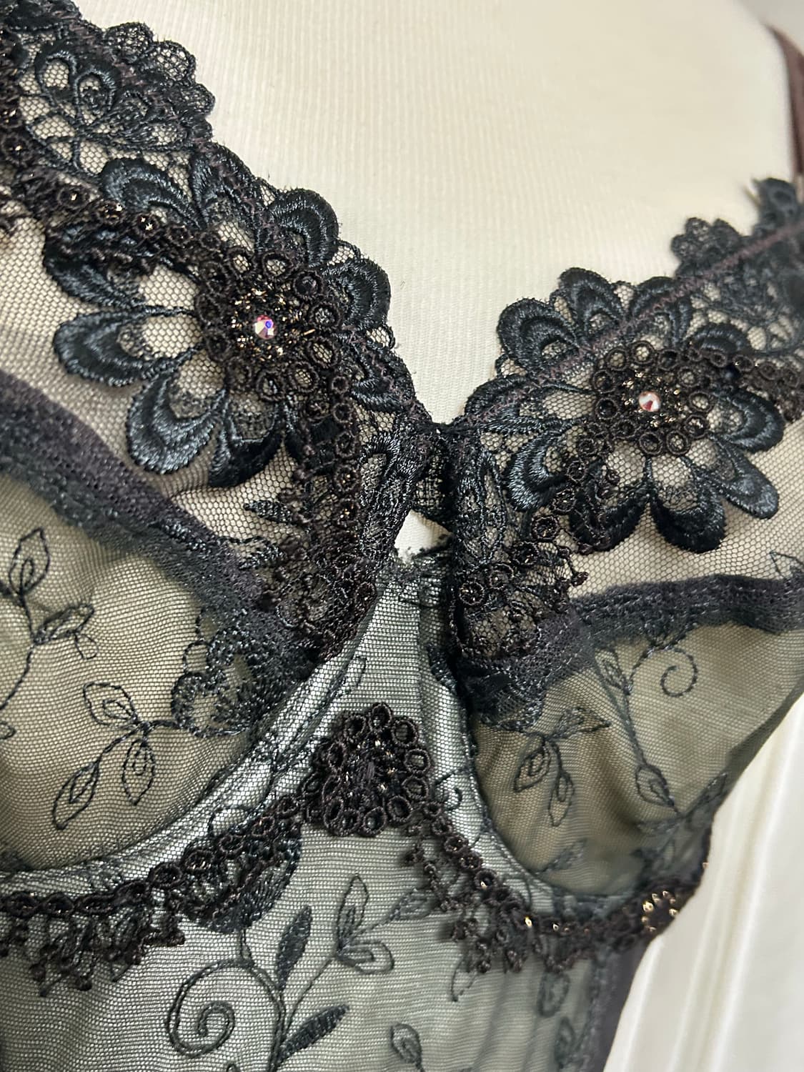 오리엔탈 카키 코르셋 슬리브리스  상품이미지2