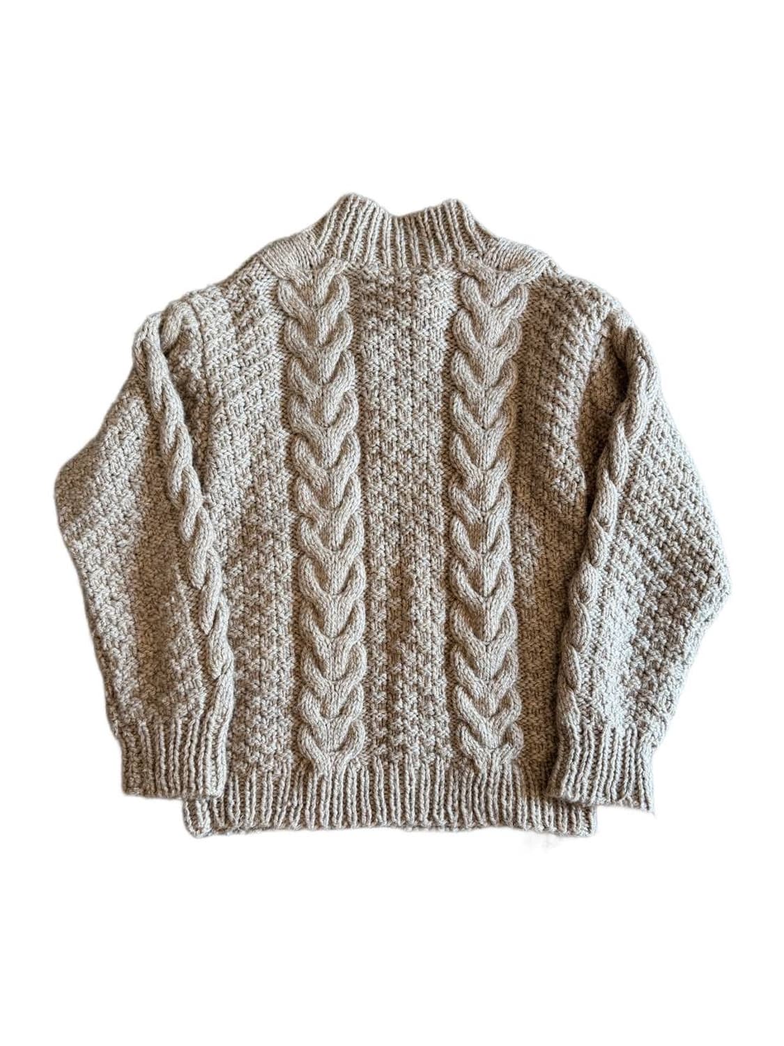 Vintage low guage wool sweater 상품이미지2