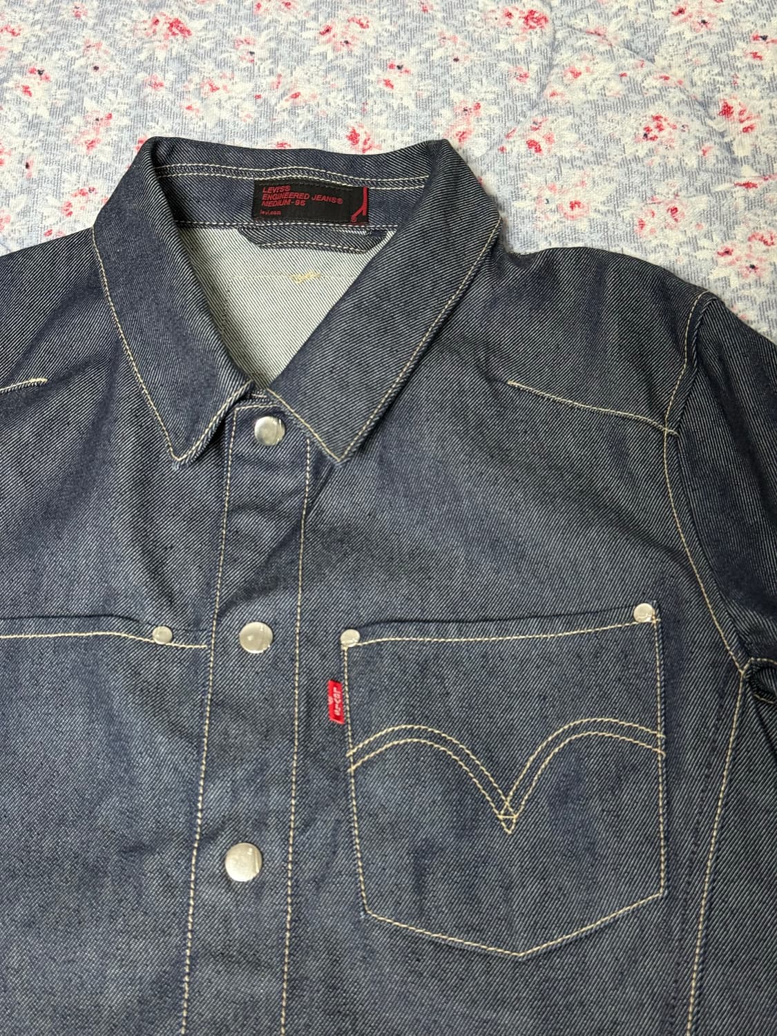 00's 리바이스 엔지니어드진 데님 자켓 상품이미지2