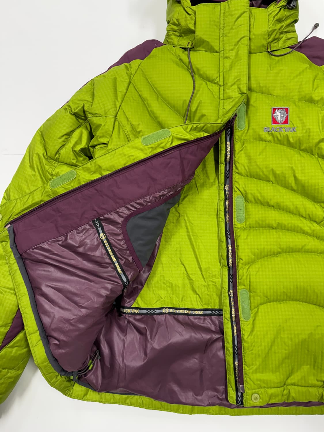 블랙야크 형광 다운패딩 상품이미지5