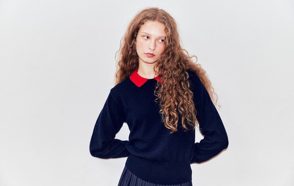 Ponytail 마가렛 카라 스웨터 니트 상품이미지6