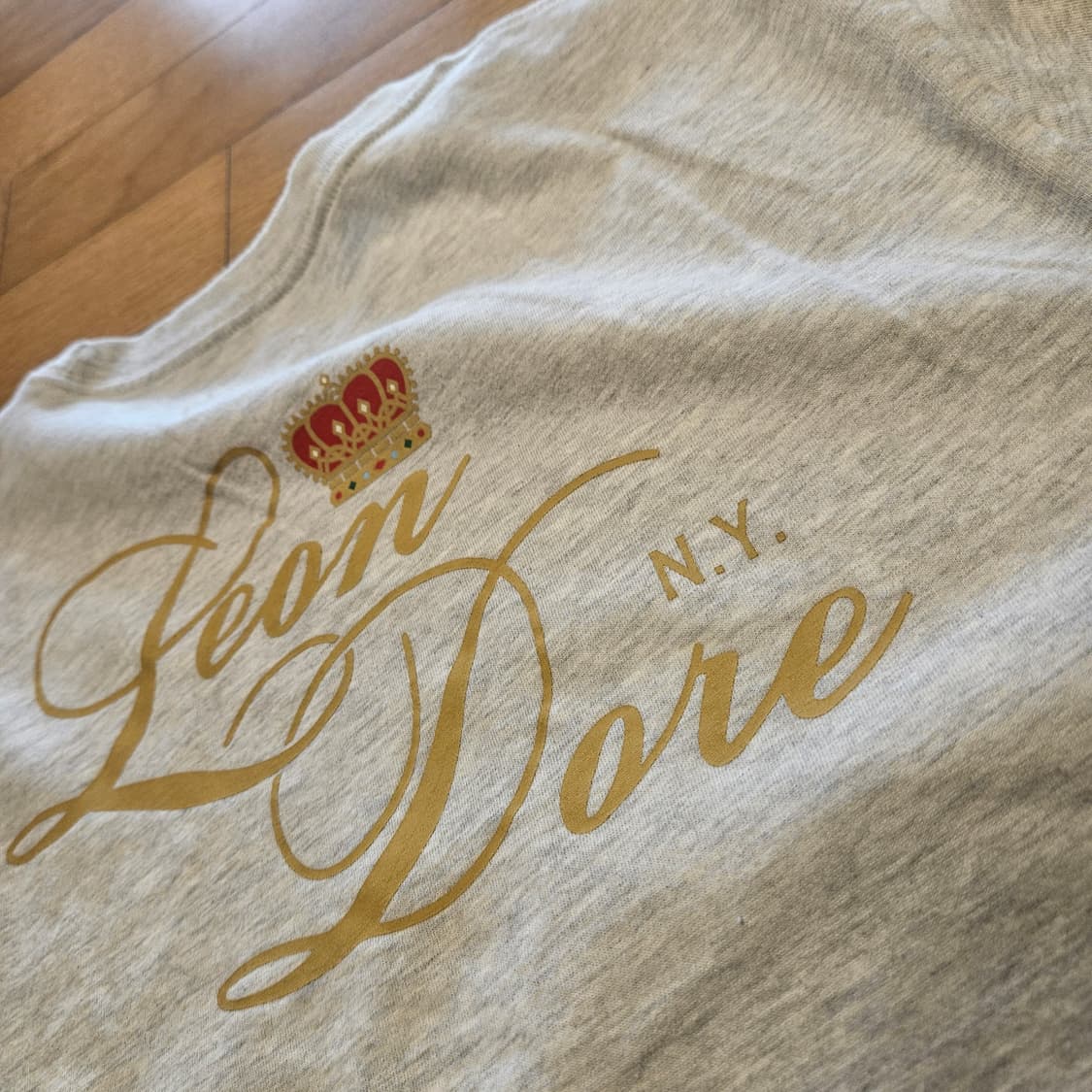 에임레온도르 NY 멜란지 반팔 XL 상품이미지4