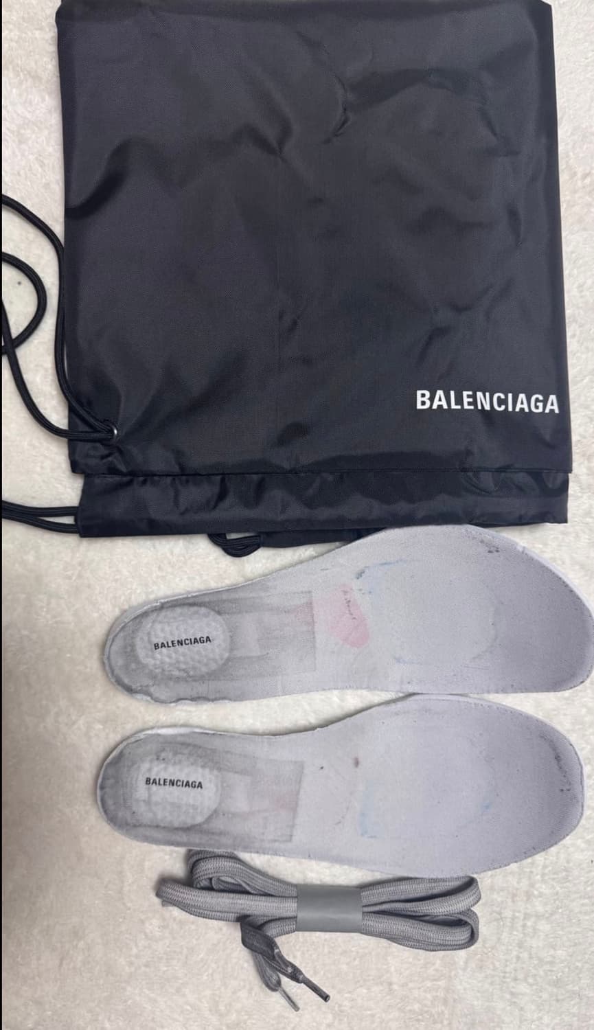 [40] 발렌시아가 카고 스니커즈 런웨이 그레이 상품이미지6