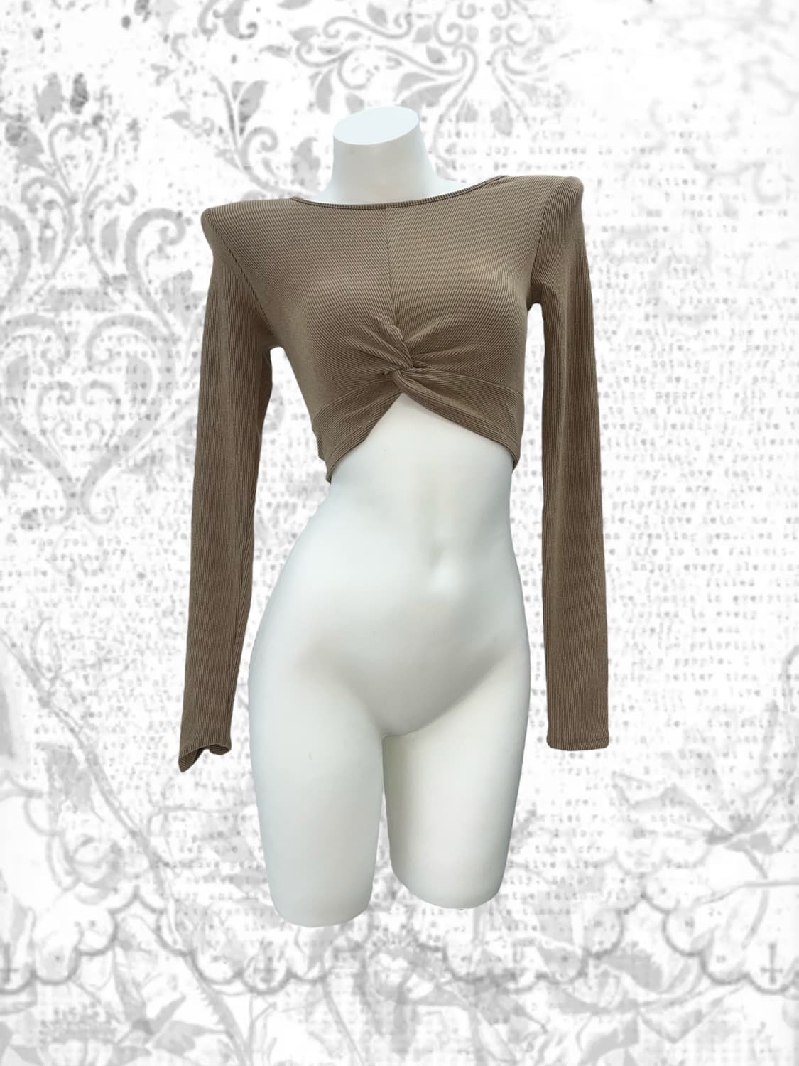 croped long sleeve 상품이미지3