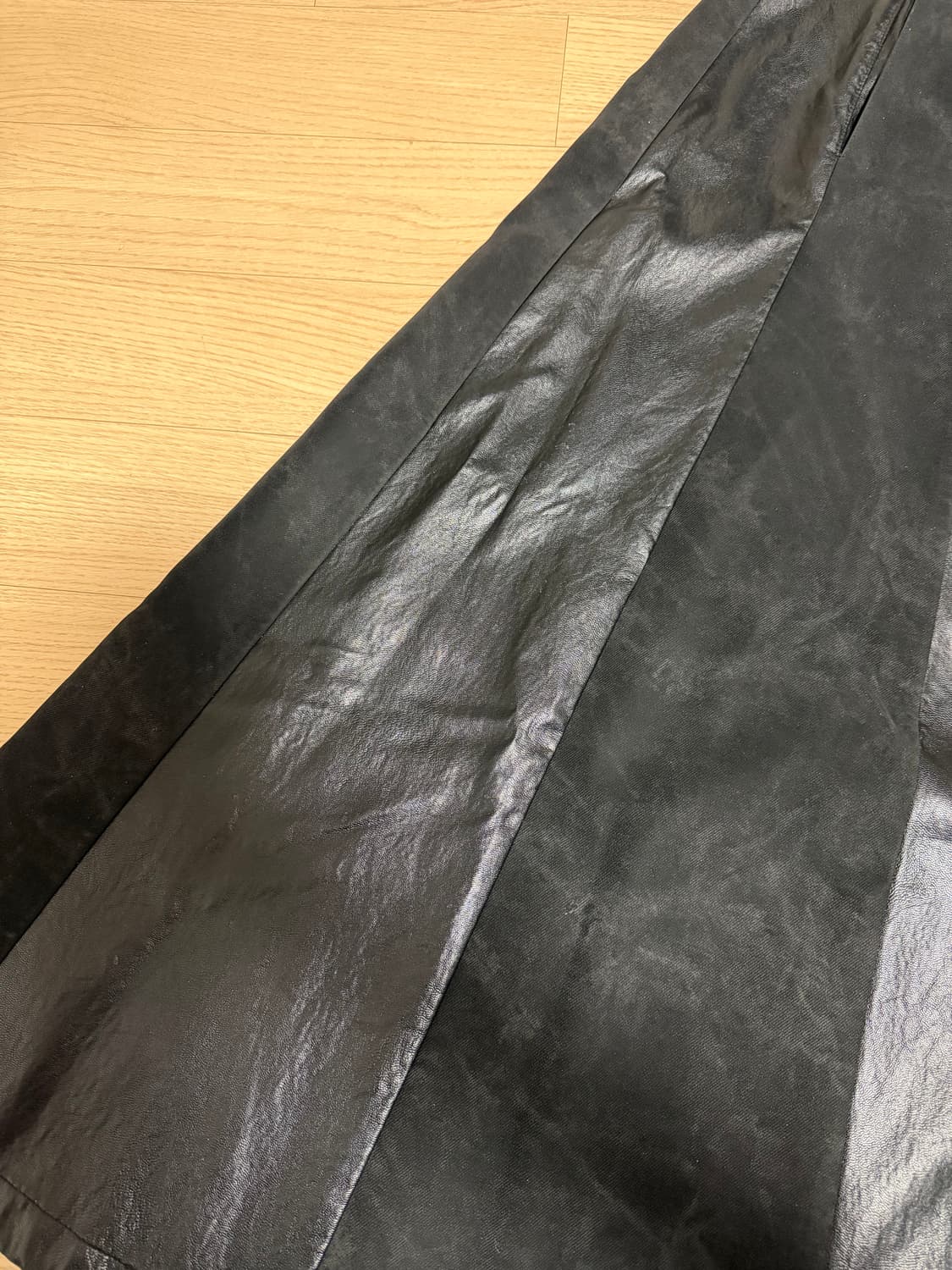 유노이아 레더 스커트 셋업 상품이미지7