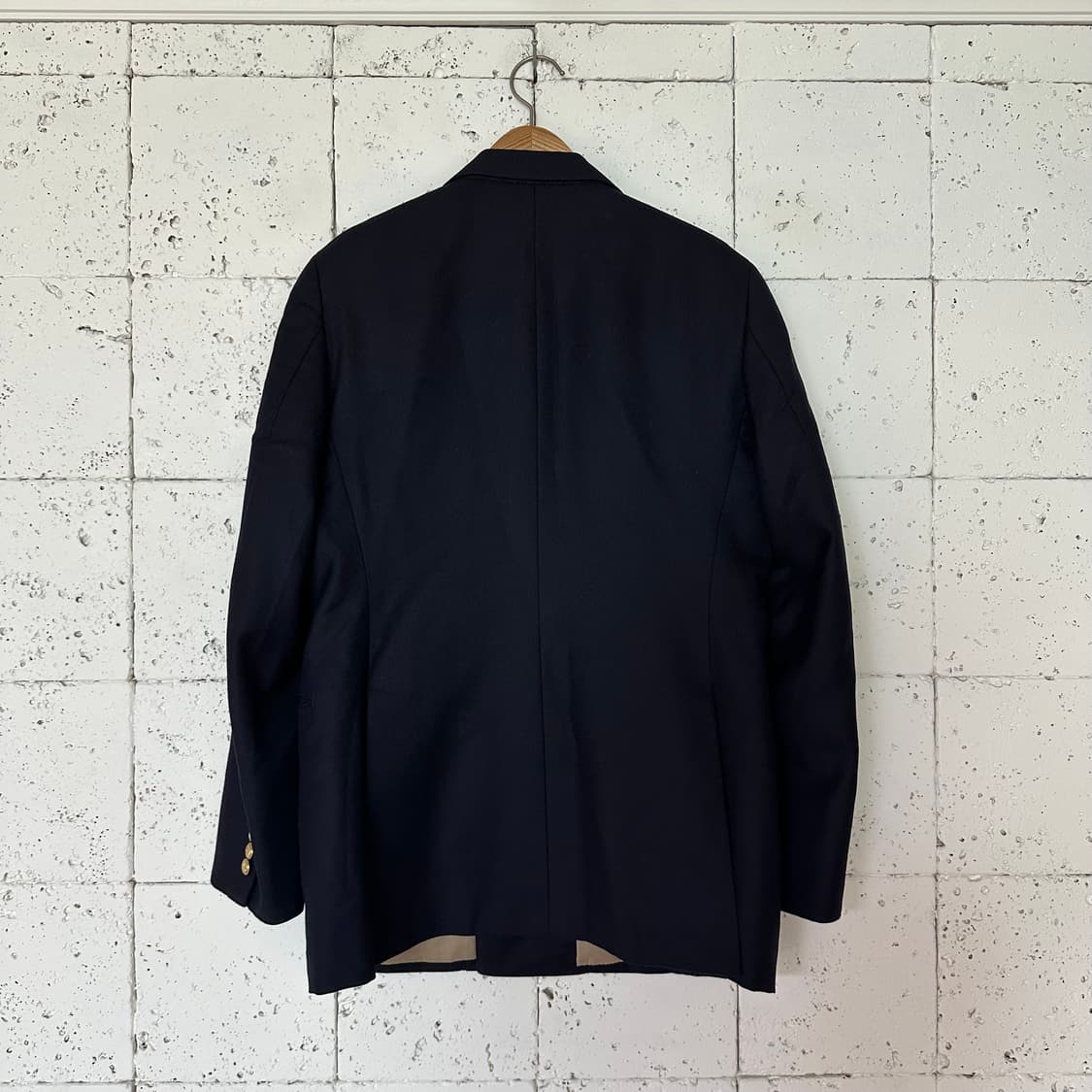 95 빈티지 금장 버튼 블레이저 네이비 상품이미지7
