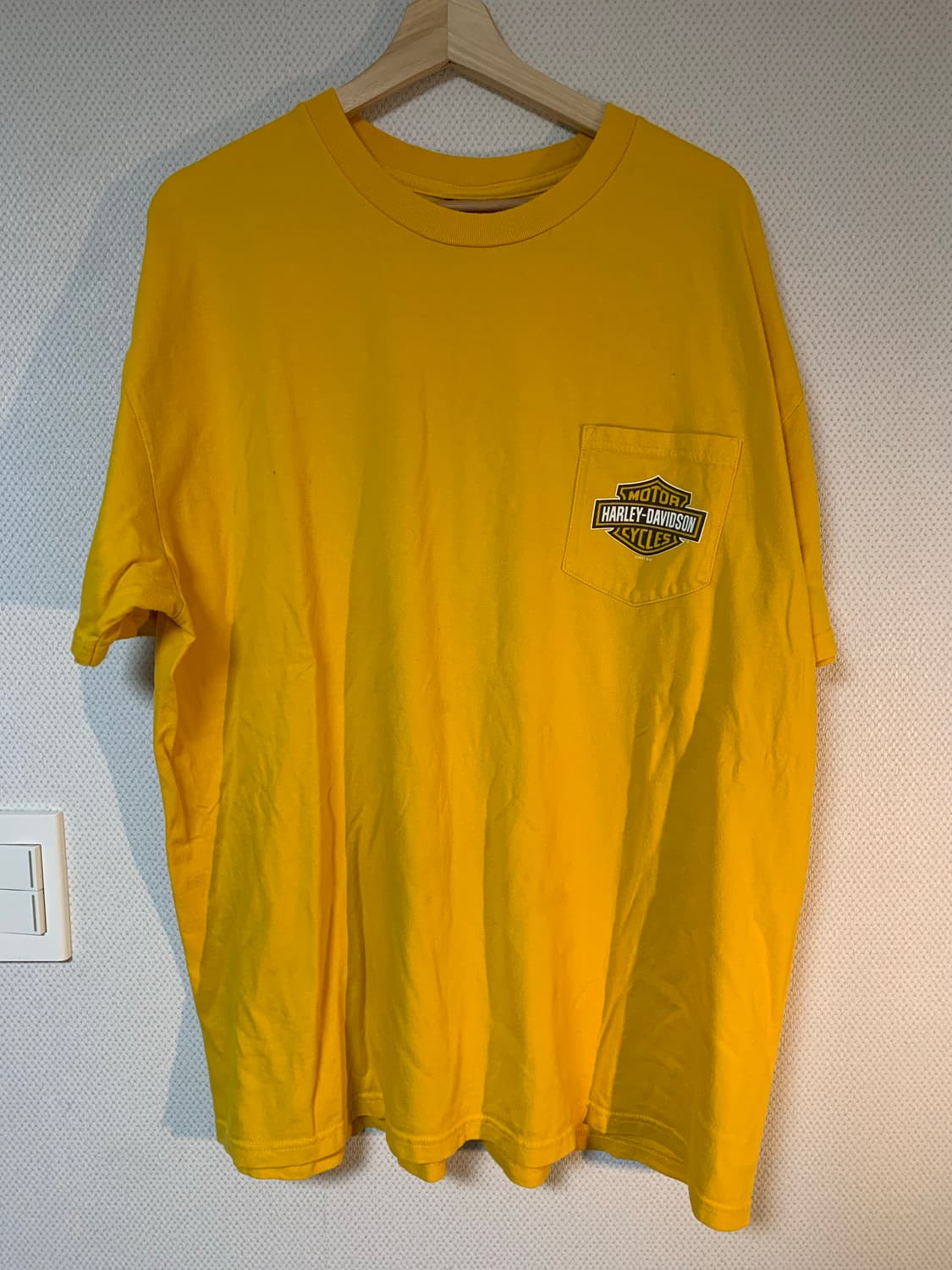 00s 할리데이비슨 포켓 백프린팅 로고 티셔츠 xl 2xl 상품이미지4