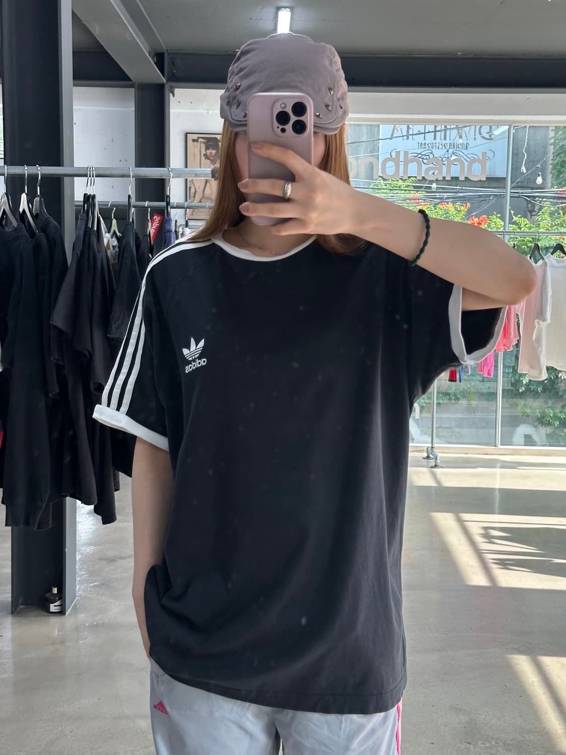 아디다스 파이어버드 삼선 반팔 링거티 상품이미지3