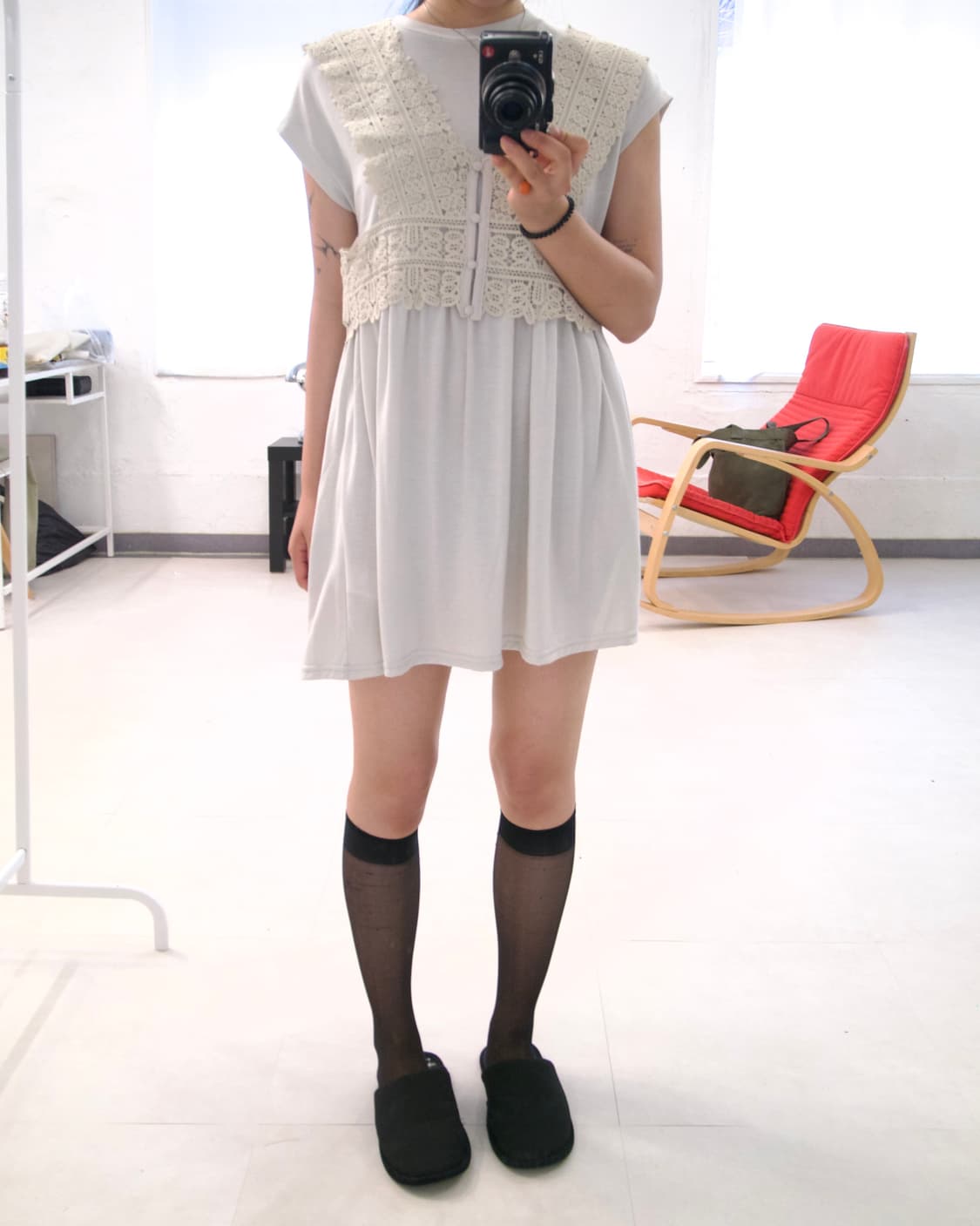 [Rose Farm] crew neck tunic + bustier 상품이미지2