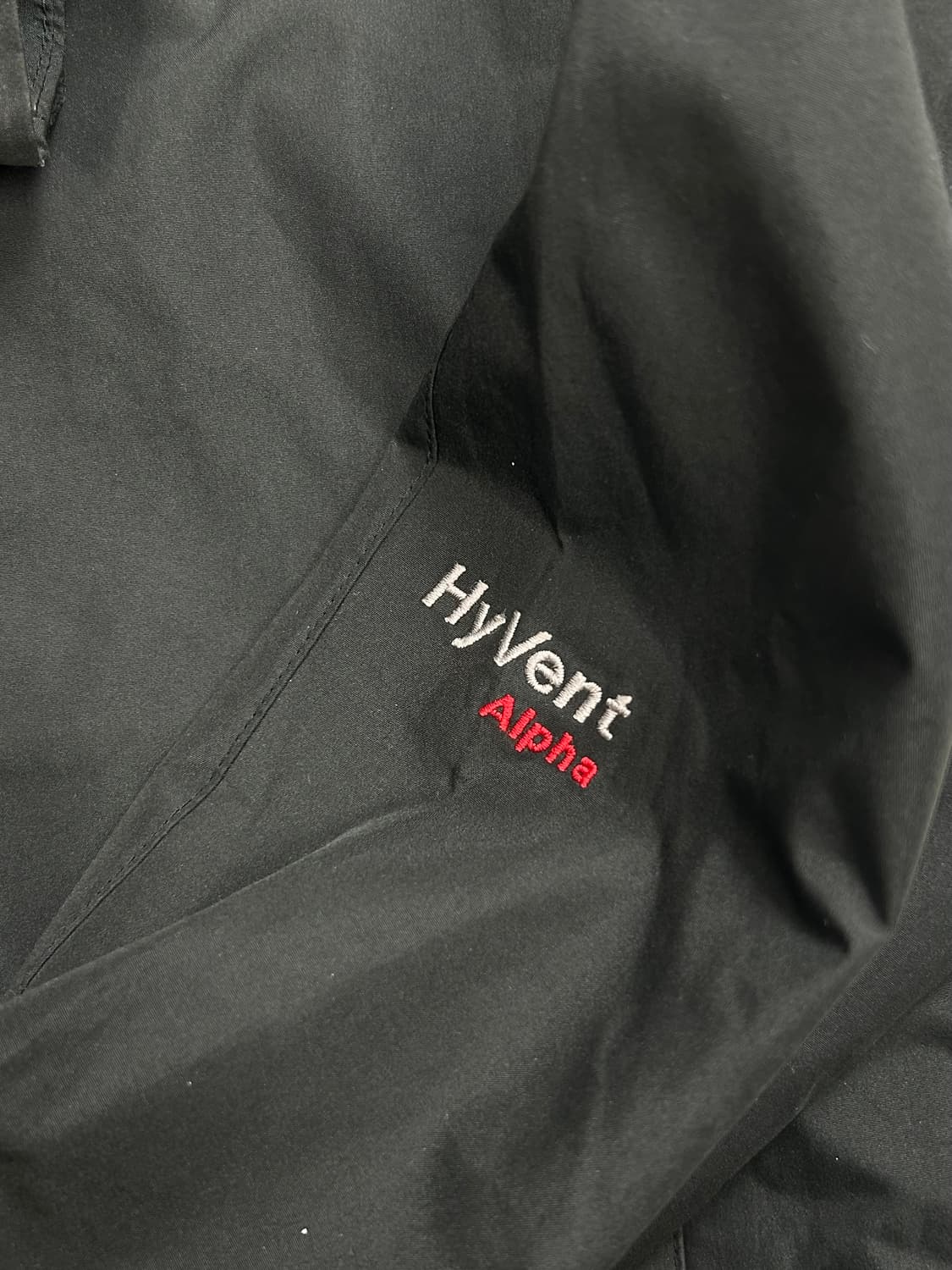 노스페이스 하이벤트 알파 블랙 바람막이 S 상품이미지6