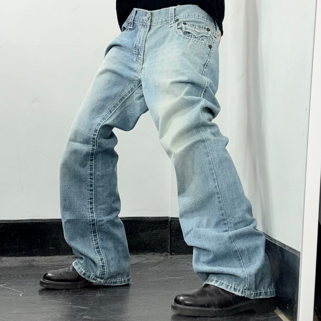 트루릴리전 월드투어 데님 팬츠 상품이미지2