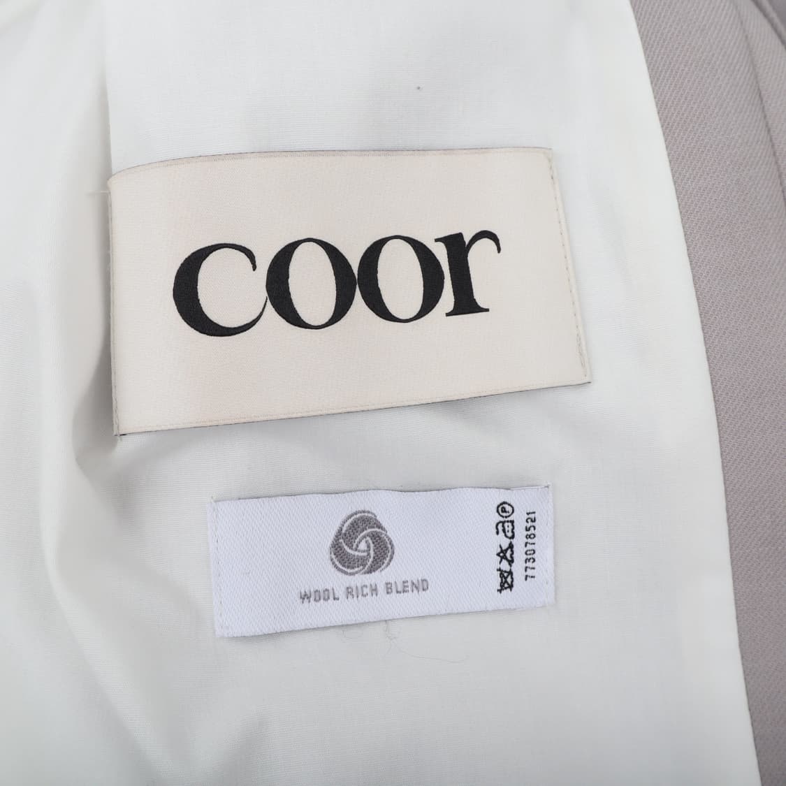 Coor 쿠어 그레이 울 블루종 자켓 상품이미지7