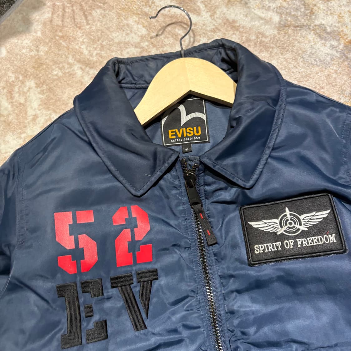 에비수 빈티지 ma-1 봄버자켓 상품이미지4