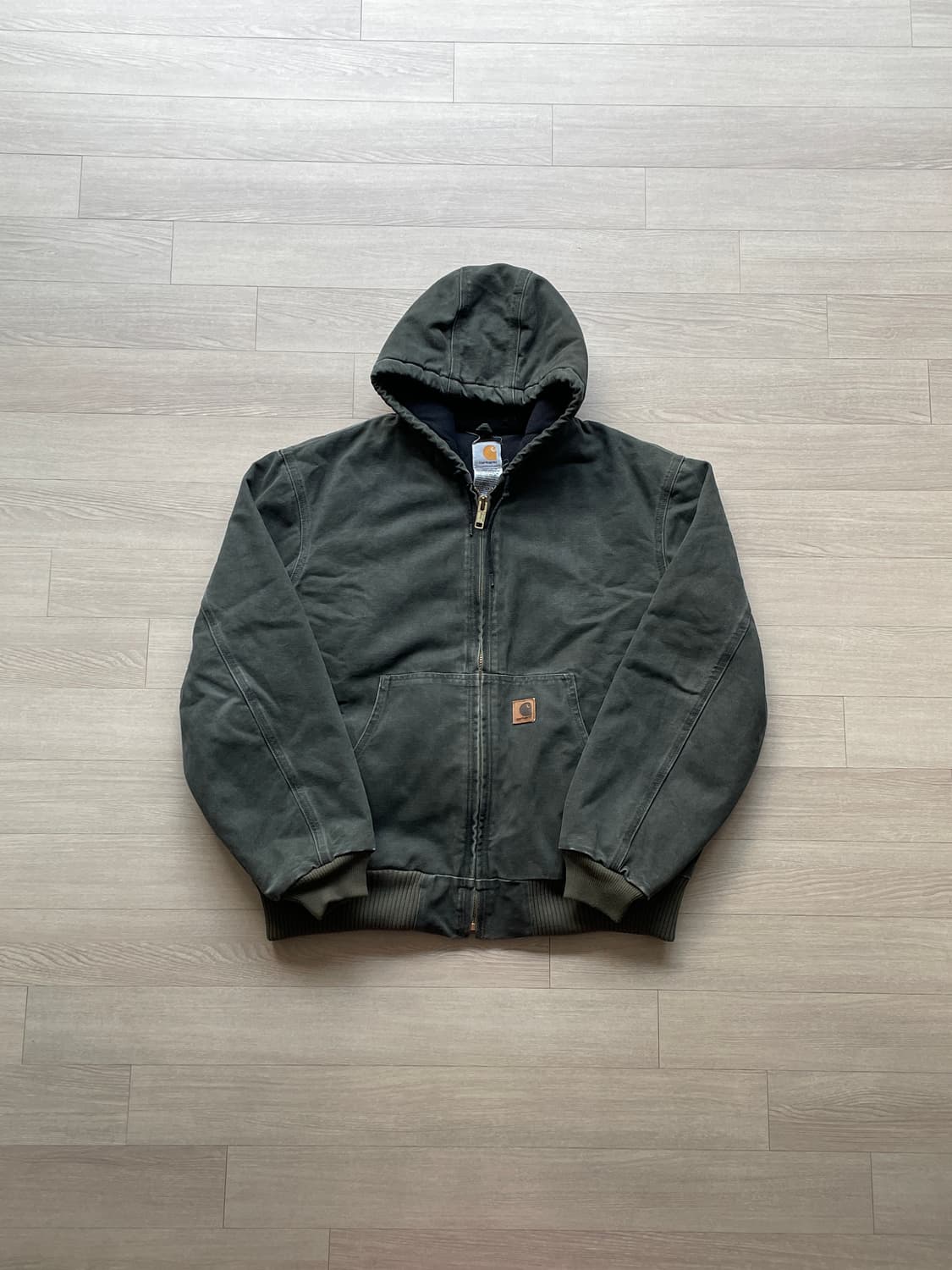 칼하트 j130 mos 모스 민트급 액티브 샌드스톤 상품이미지1