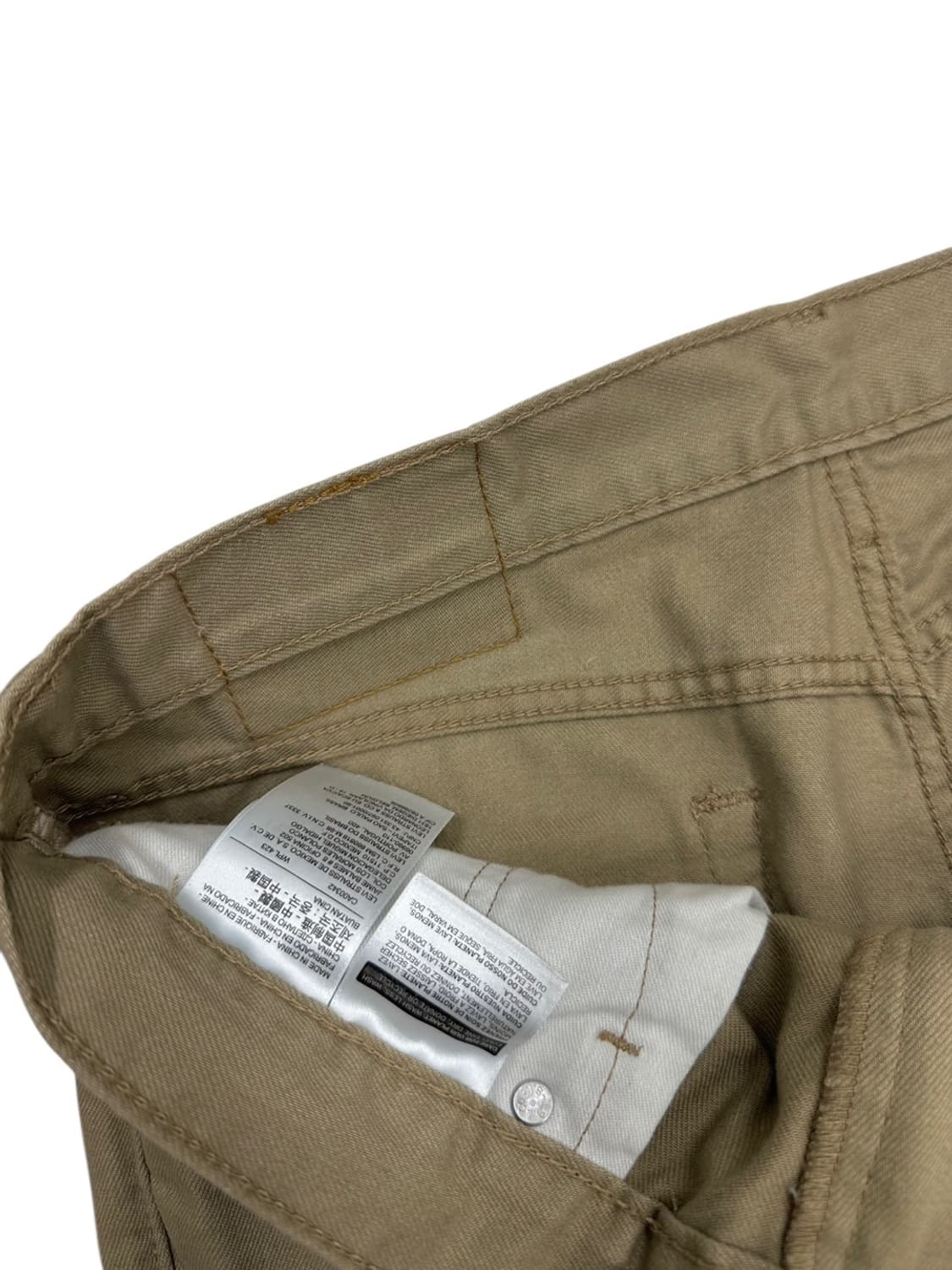 리바이스 511 화이트탭 면바지 베이지 (34)  상품이미지8