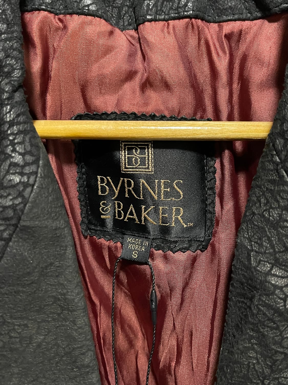  Byrnes&baker 빈티지 레더 자켓 상품이미지3