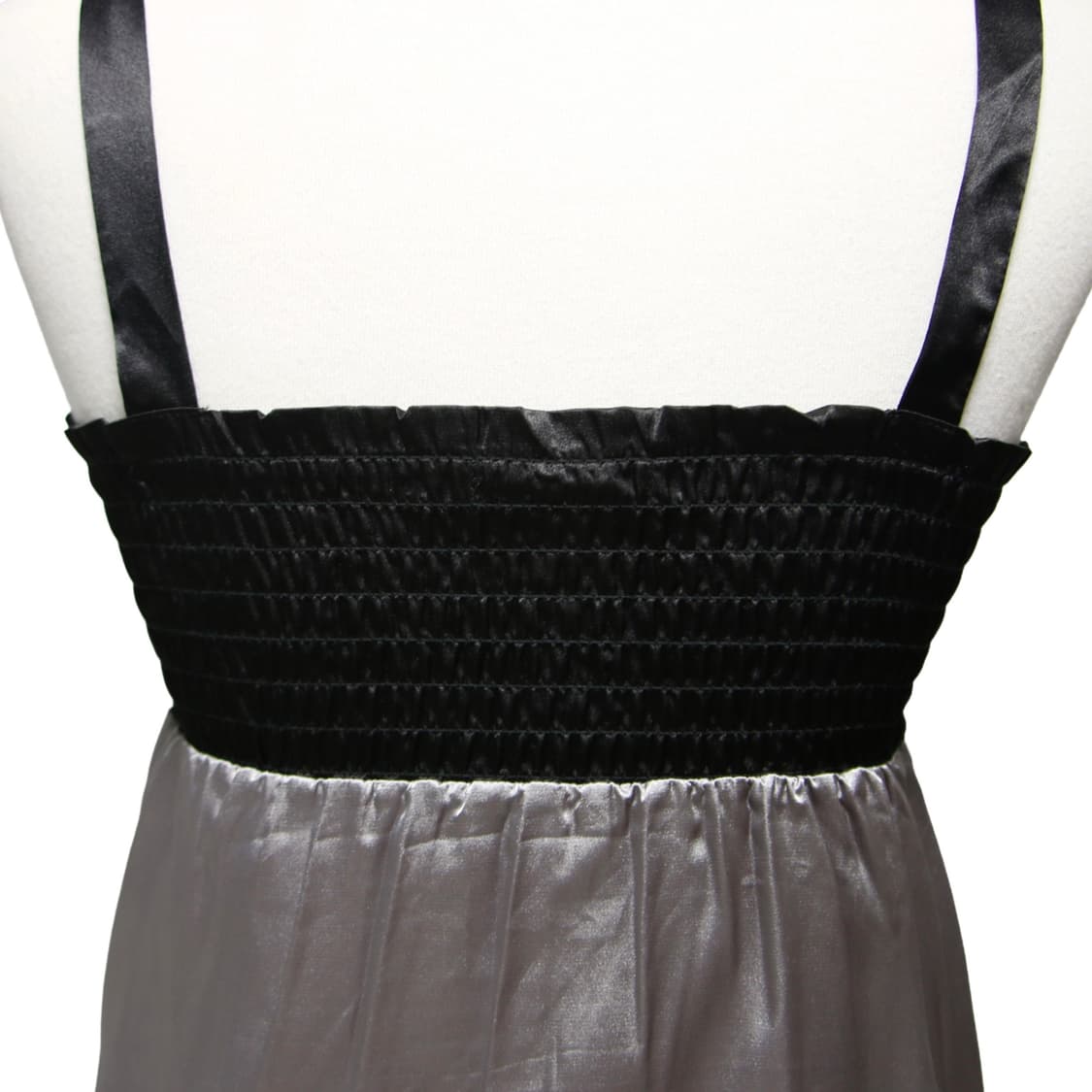 Silver Satin Ribbon sleeveless 상품이미지4