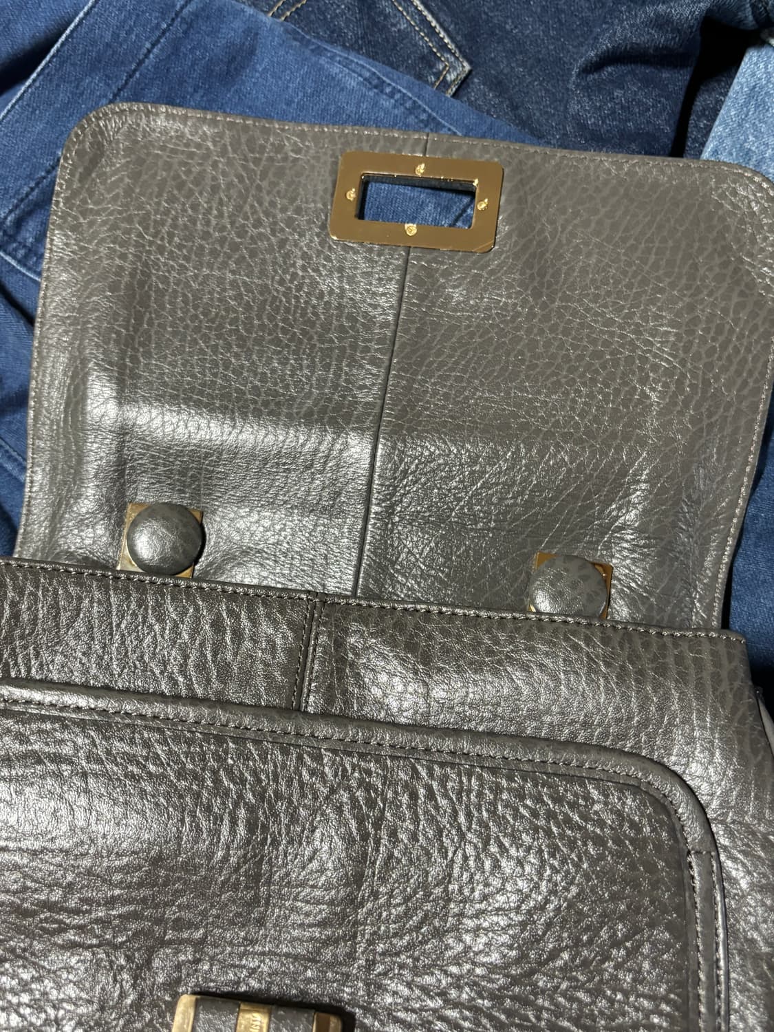 anne klein leopard pattern shoulder bag 상품이미지4