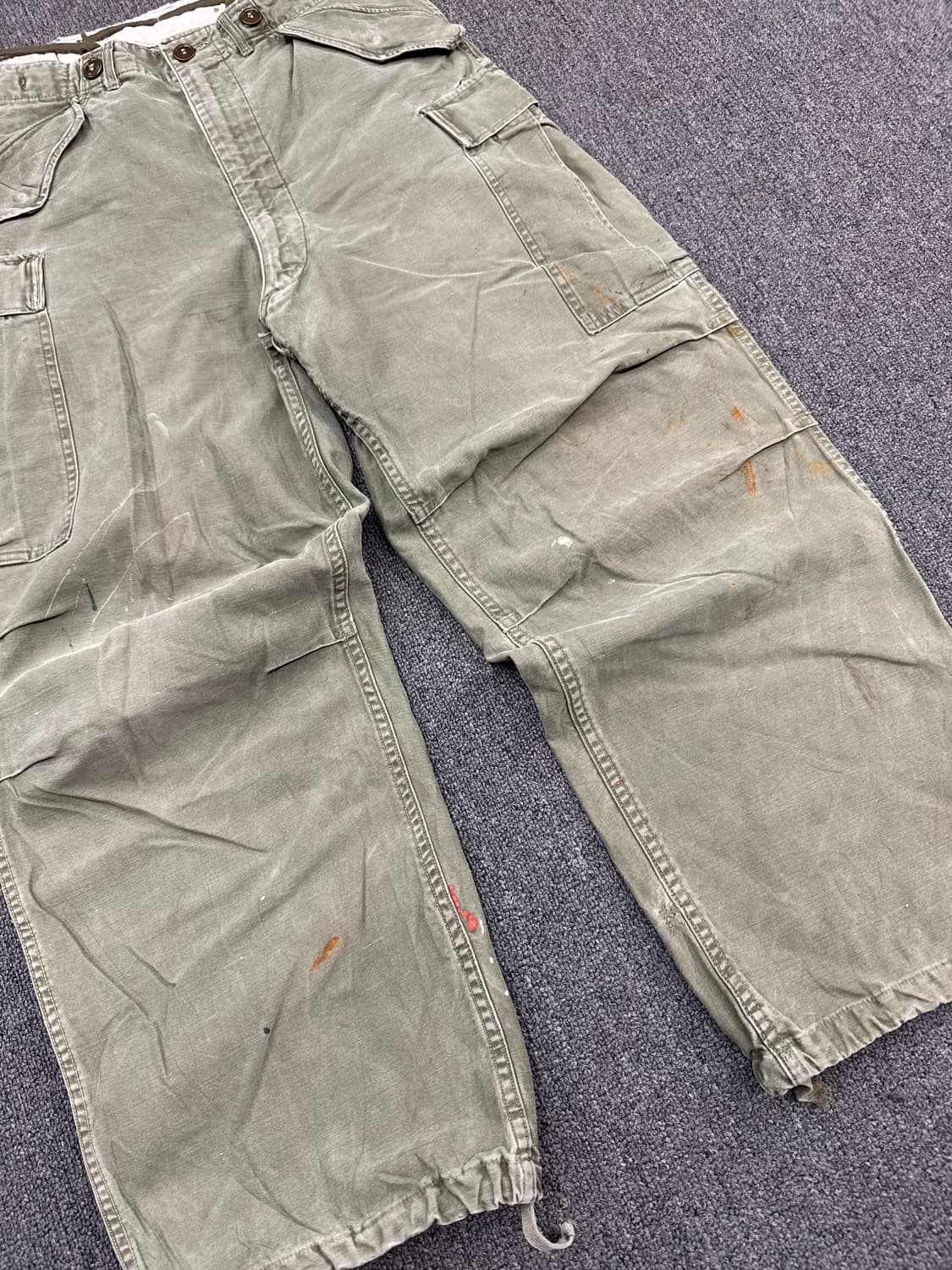 S)50’s 밀리터리 빈티지 U.S ARMY M-51 필드팬츠 상품이미지3