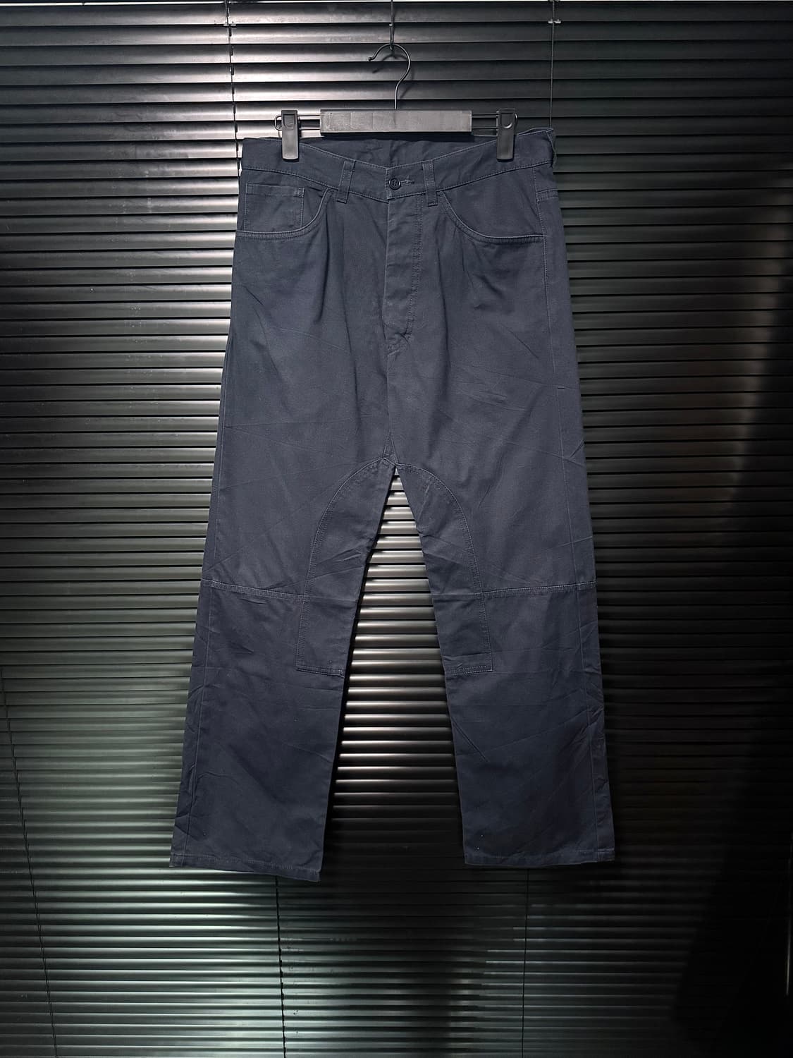 byblos 네이비 남색 치노 일자 스트레이트 워크 29 팬츠 밀리터리 상품이미지1