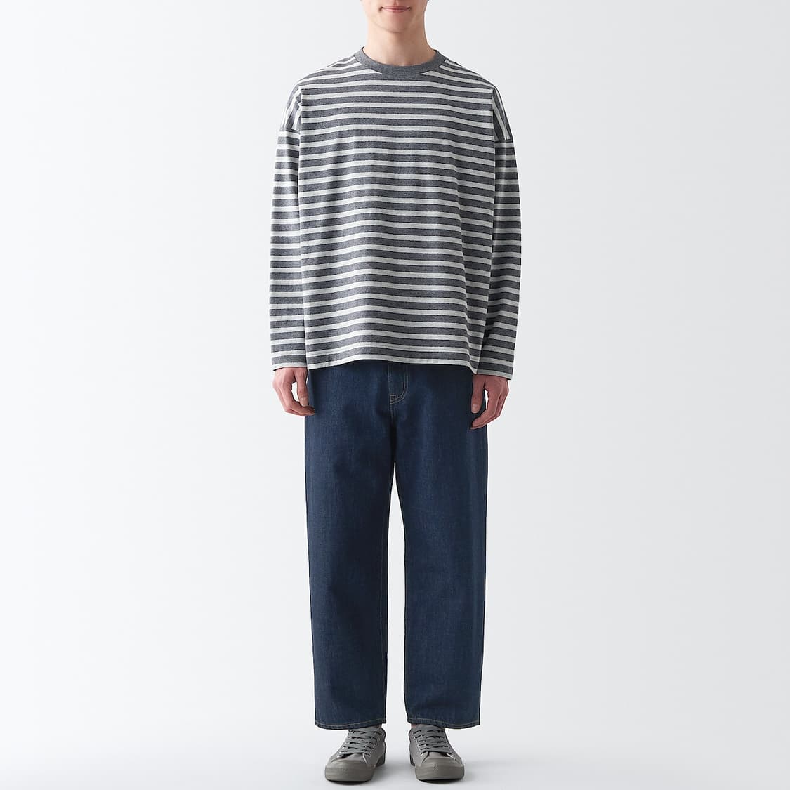 [31~32] 무인양품 LABO 와이드진 데님 청바지 상품이미지2