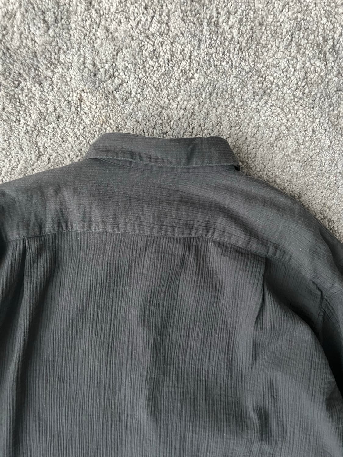 이세이미야케 맨 블랙 셔츠 상품이미지4