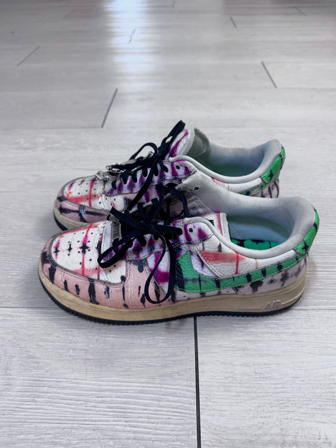 나이키 에어 포스1 타이다이 US7.5 상품이미지2