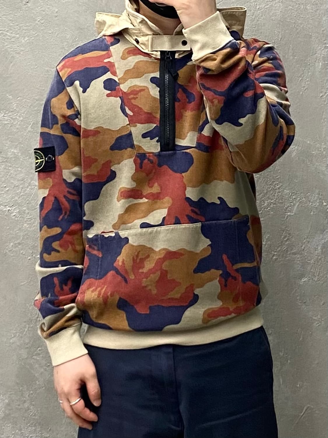 [M] 스톤아일랜드 2012 아카이브 카모플라쥬 풀오버 후디 상품이미지10