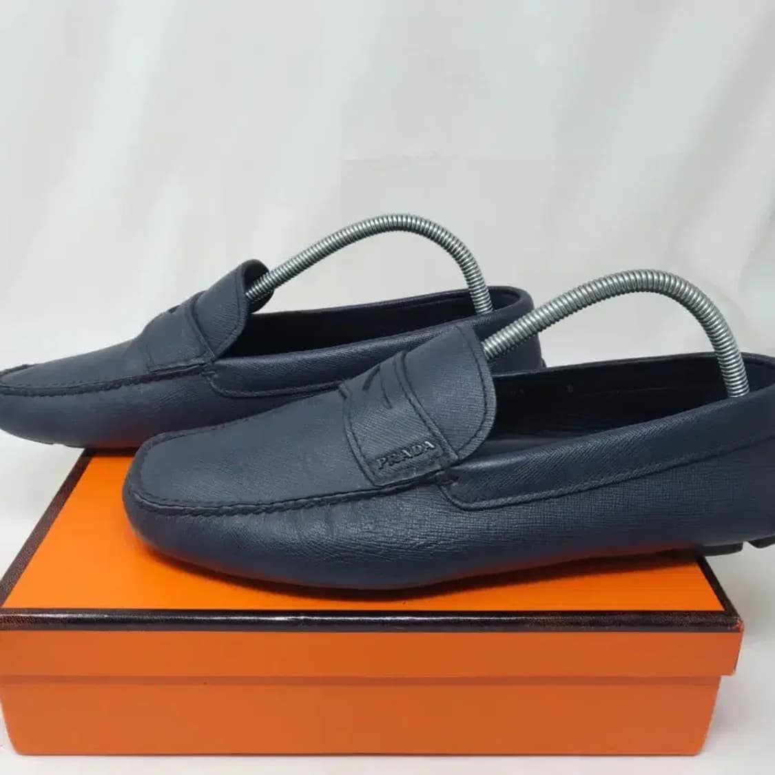 정품 프라다 사피아노 드라이빙 슈즈 270mm 상품이미지8