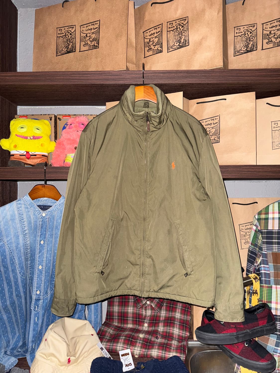 폴로 블루종 오렌지포니 상품이미지1