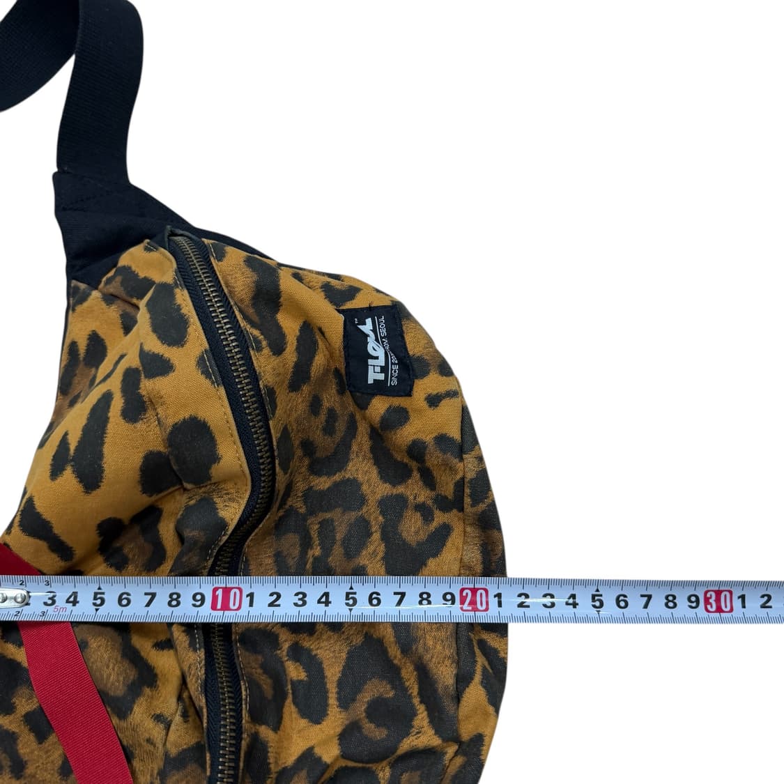 티레벨 레오파드 호피 웨이스트백 힙색 가방 상품이미지6