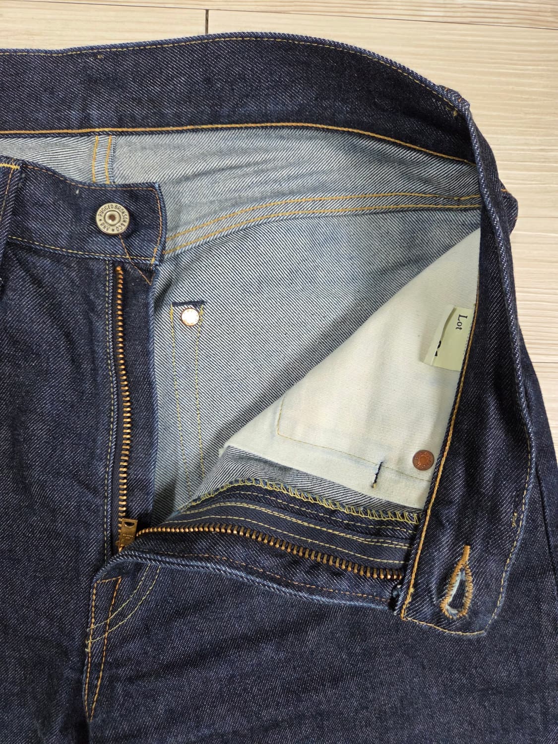 브론슨 1954 801ZXX 셀비지 데님팬츠 상품이미지4