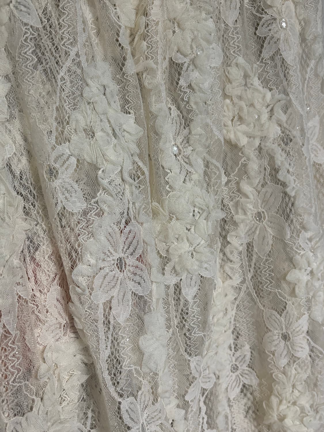 Yayoituu빈티지 레이스 레이어드 스커트 상품이미지2