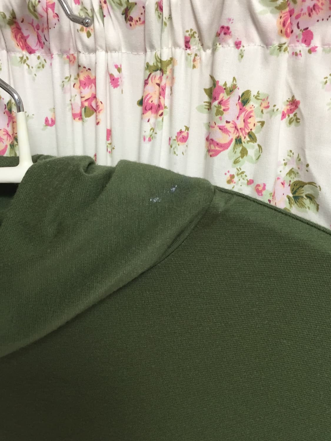 빈티지 그린 목폴라 슬리브 상품이미지2