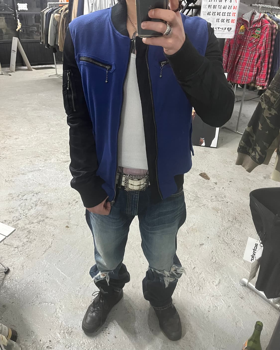 In The Attic gimmick ma-1 jacket 상품이미지1