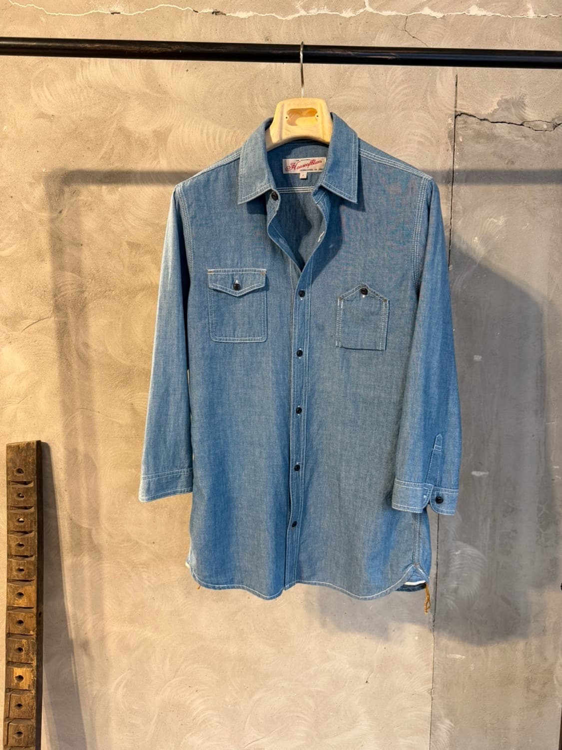 하우스 오브 블루스 워크셔츠 슬림100 상품이미지1