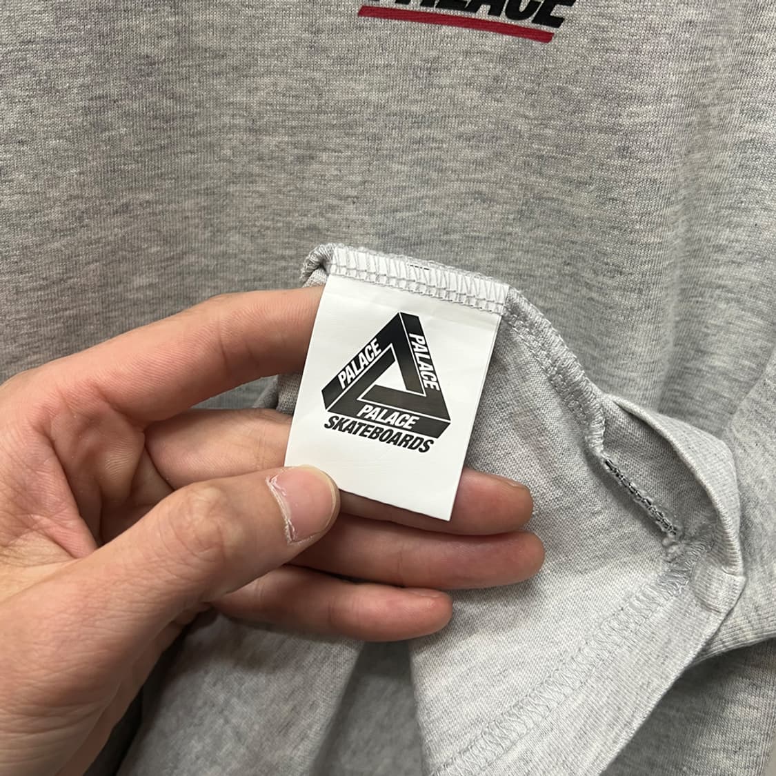 PALACE 팔라스 베이지컬리 어 반팔 티셔츠 L 상품이미지4
