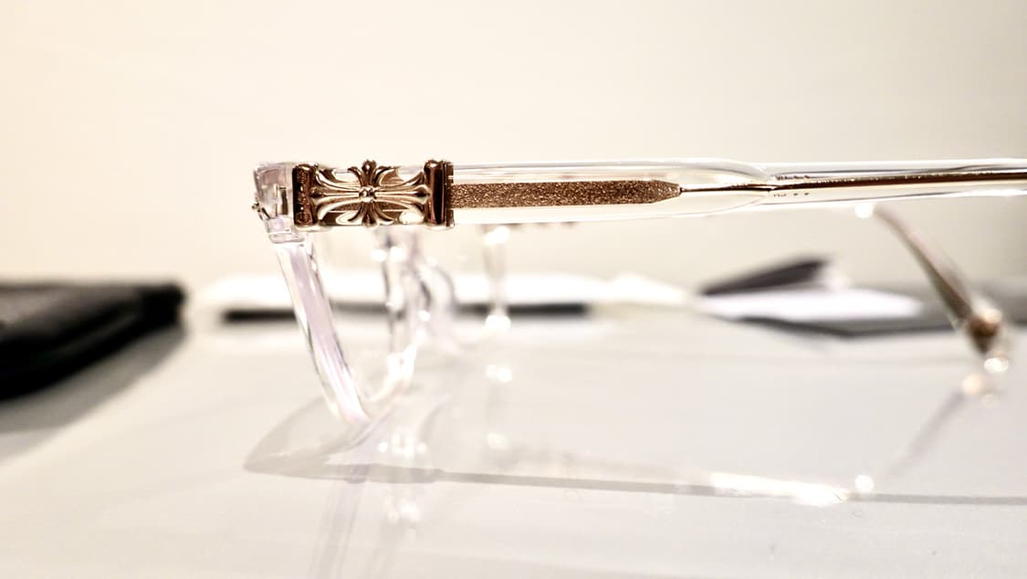 크롬하츠 콕스어커 크리스탈/골드 안경 상품이미지5