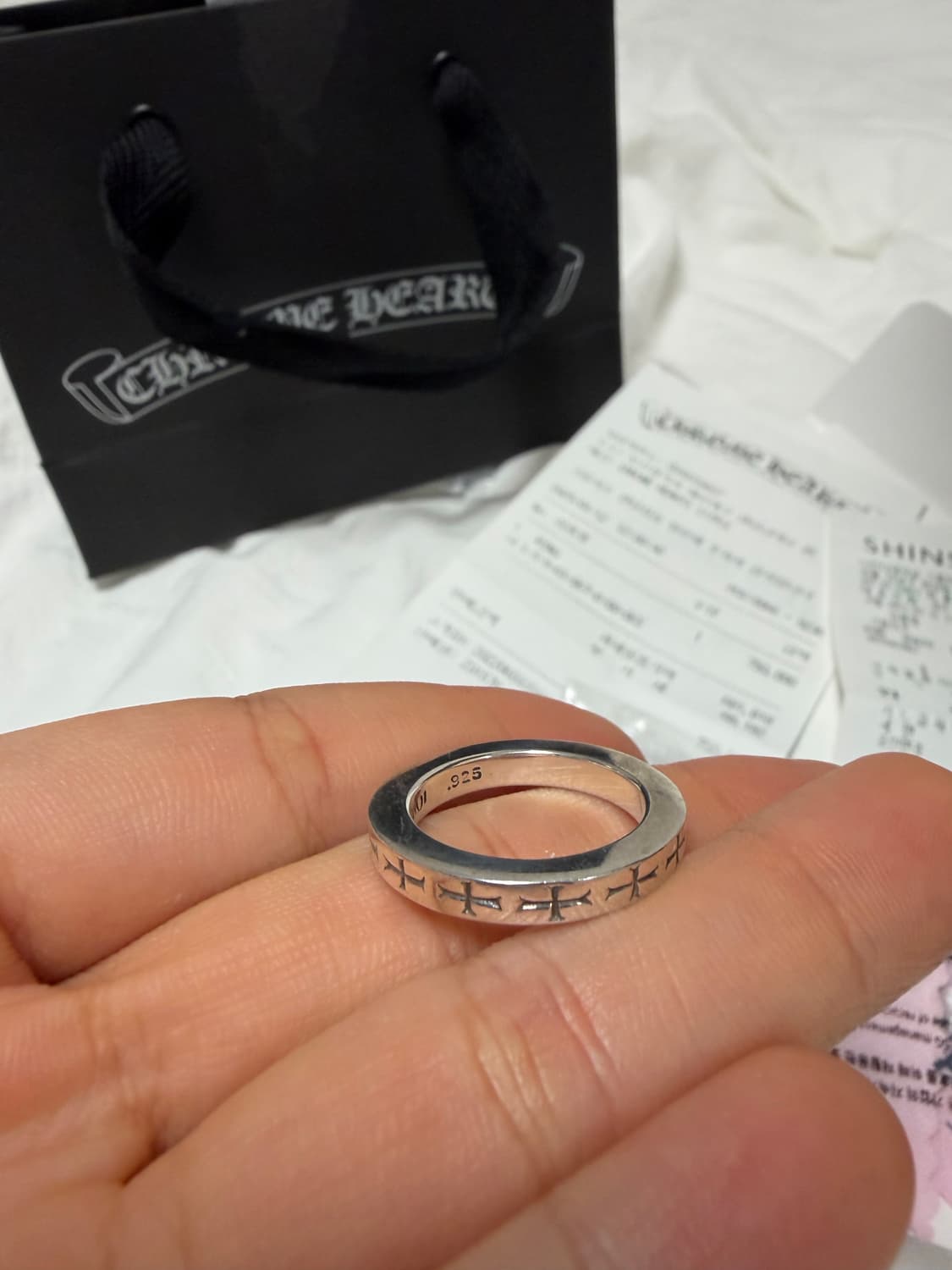 크롬하츠 포에버링3mm 6.5 상품이미지2