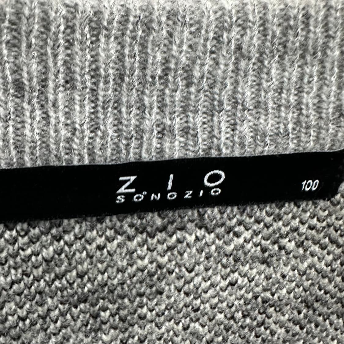 100 지오송지오 남자 울 니트 상품이미지3