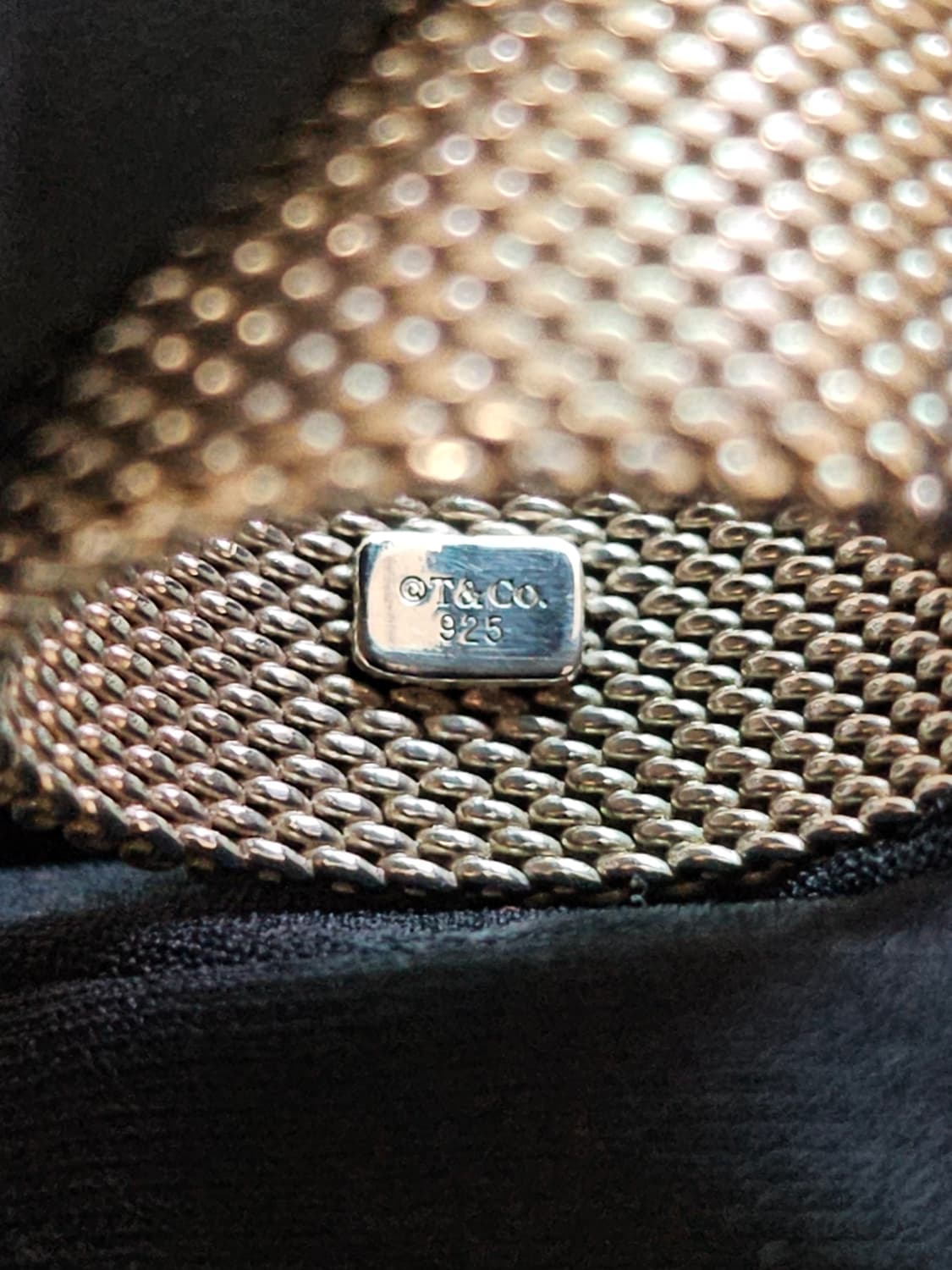 티파니앤코 실버 메쉬 링 반지 상품이미지2