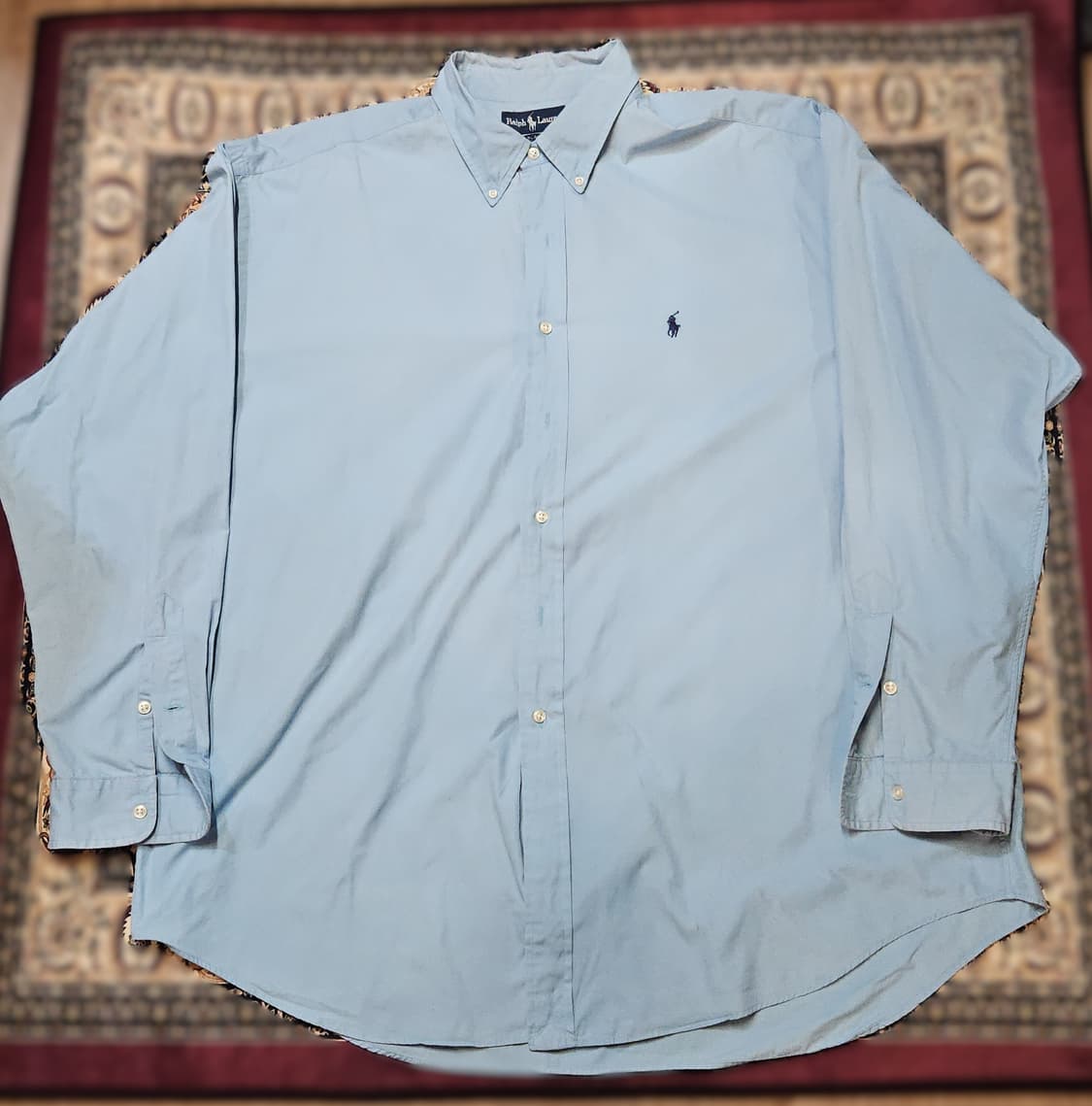 PoloRalph Lauren Solid Shirt  Light Blue 상품이미지2