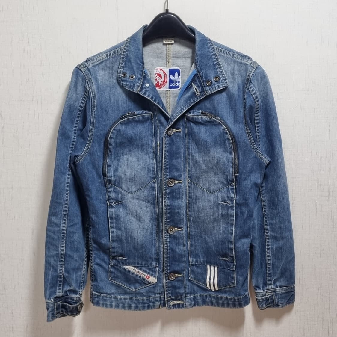 ( M ) 아디다스 디젤 콜라보 데님 자켓 상품이미지1