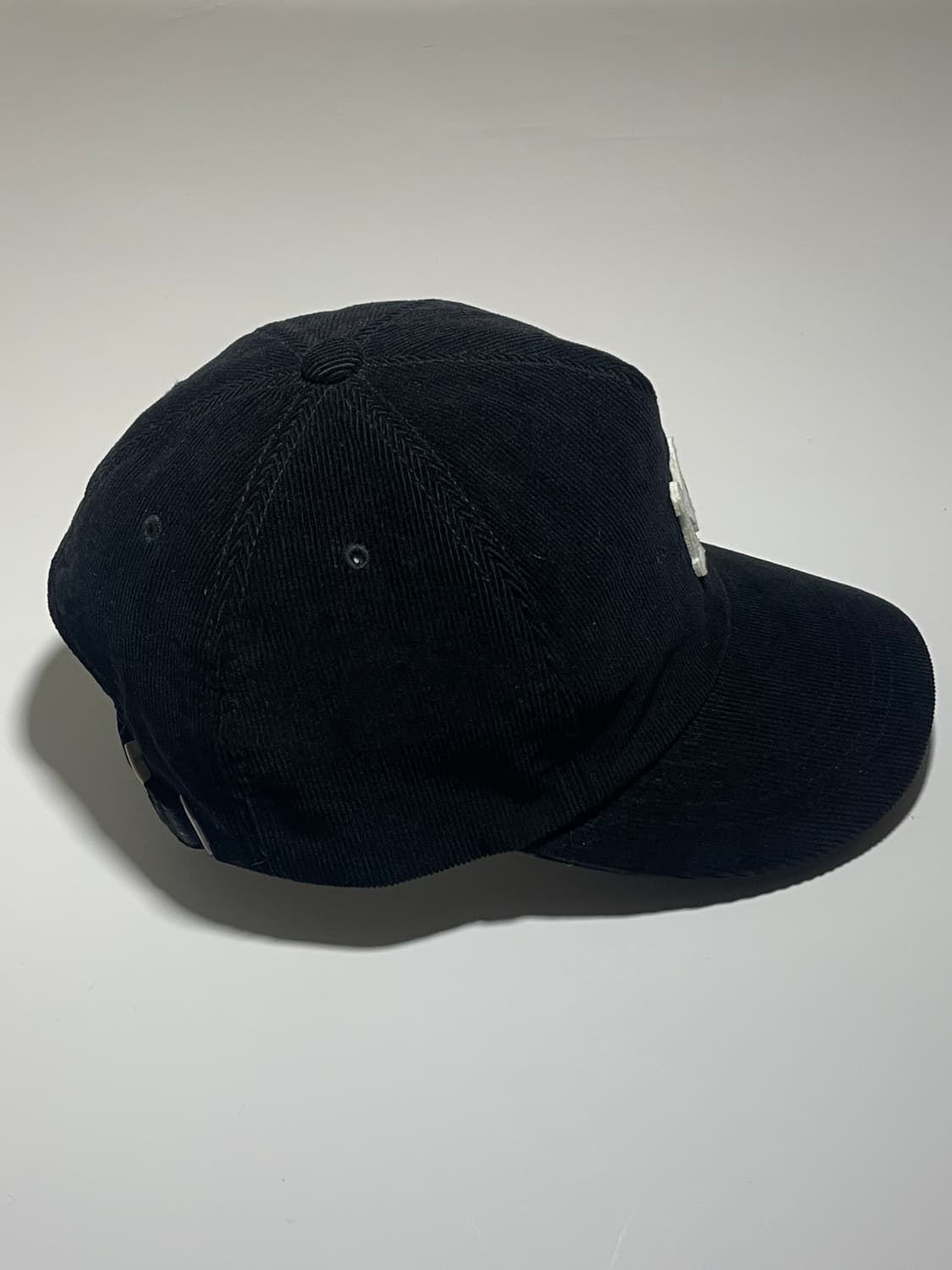 Corduroy Trucker Cap - Black 상품이미지3