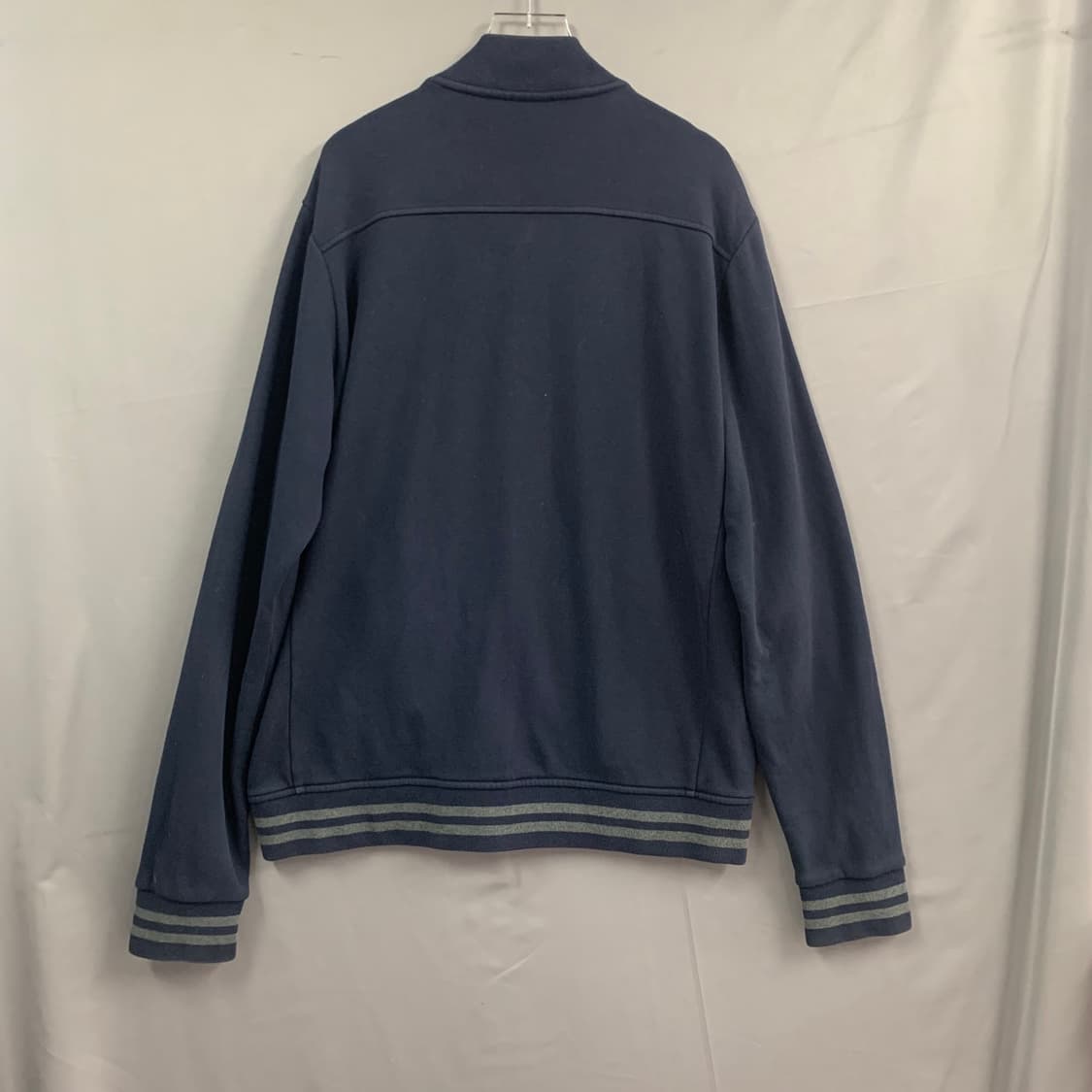 XL 라코스테 로고 패치 바시티 스타디움 스웻 자켓 상품이미지2