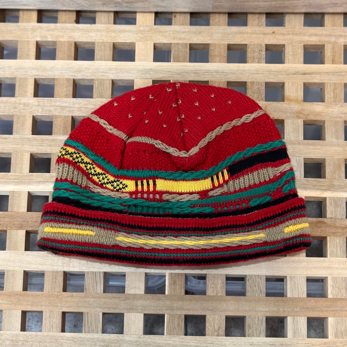 빈티지 쿠지 스타일 니트 비니 상품이미지2