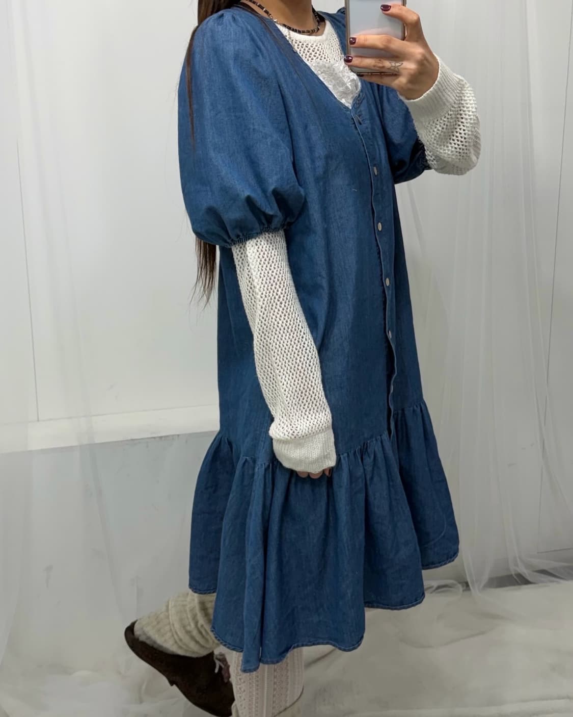♧꾸안꾸 데님 모리 set ♧ 상품이미지4