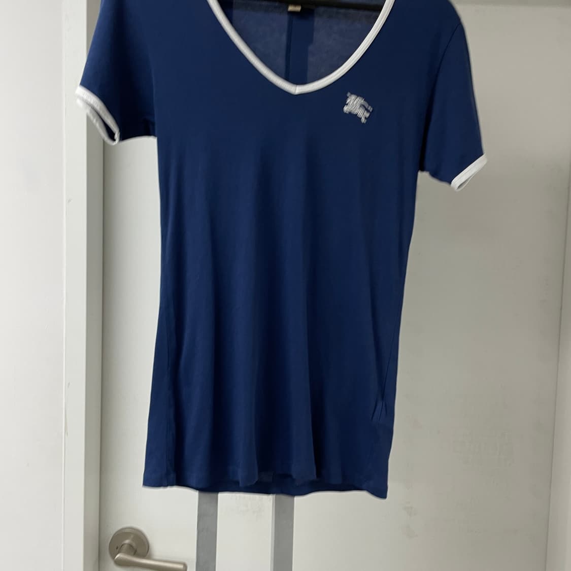 버버리 반팔 티셔츠 블루 XS(W) 상품이미지3