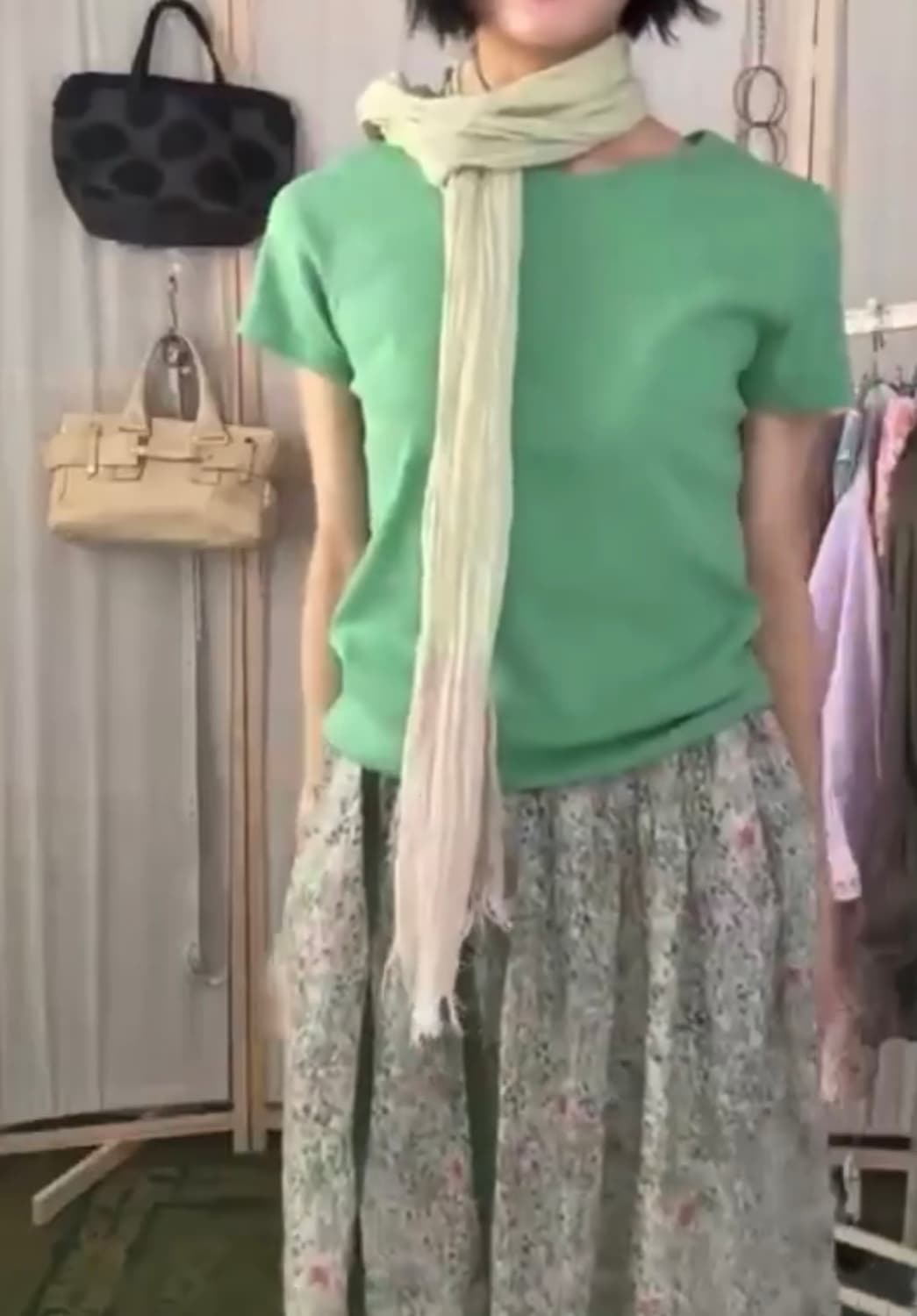 코바빈티지 린넨 스카프 상품이미지2
